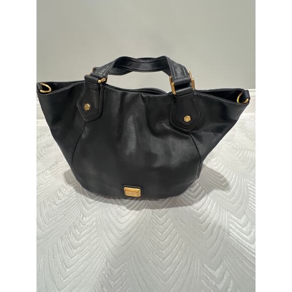 Marc Jacobs Large Black Leather Tote + Zip Wallet Bundle | Excellent Condition - Picture 3 of 15